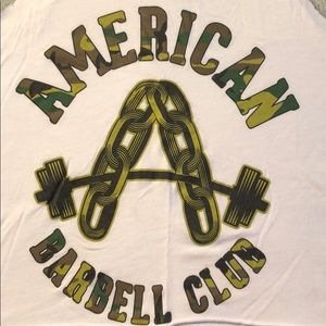American Barbell Club tank top camo camouflage